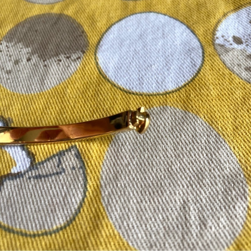 Kate Spade Heritage enamel black and gold bangle - Picture 10 of 13
